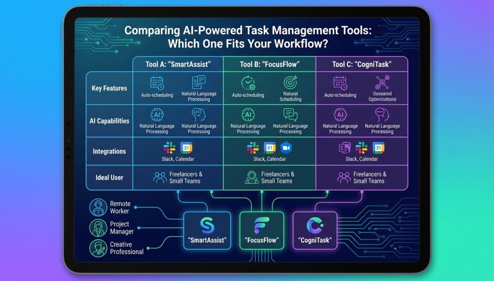 AI Task Management Tools Comparison 2026: Which Solution Fits Your Workflow? AI Task Management Tools Comparison 2026: Which Solution Fits Your Workflow?