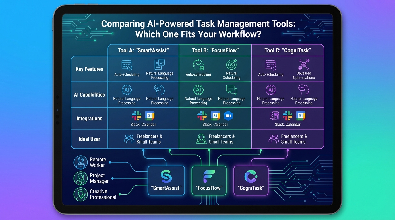 AI Task Management Tools Comparison 2026: Which Solution Fits Your Workflow?