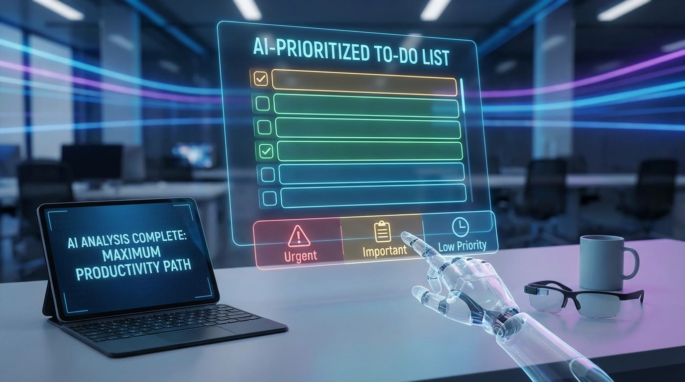How to Use AI to Prioritize Your To-Do List for Maximum Productivity (2026 Guide)