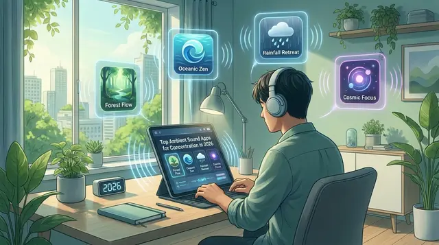 Top Ambient Sound Apps for Concentration in 2026: The Ultimate Guide to Focus-Boosting Tools