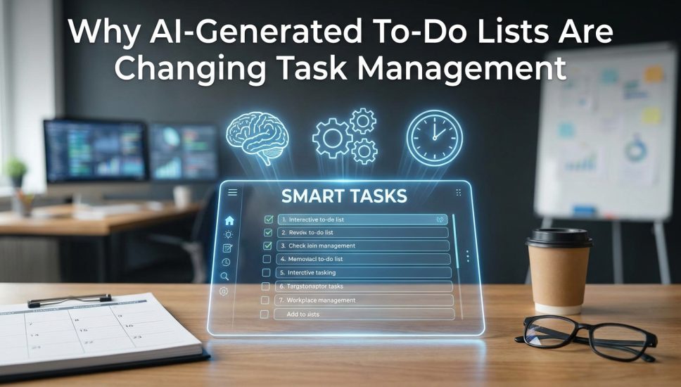 Why AI-Generated To-Do Lists Are Changing Task Management in 2026 Why AI-Generated To-Do Lists Are Changing Task Management in 2026