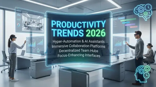 Latest Trends in Productivity Software for 2026: How AI and Focus Tools Are Transforming Work