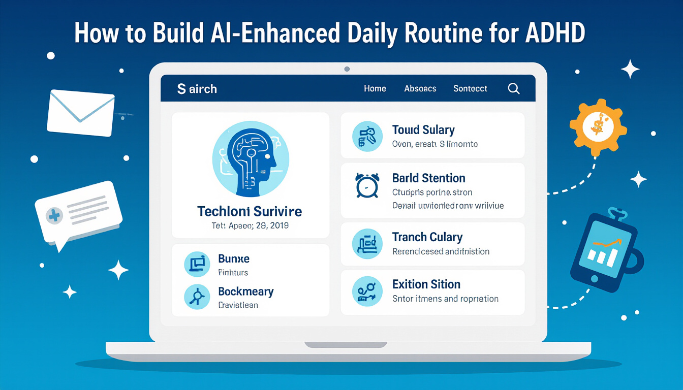 How to Build an AI-Enhanced Daily Routine for ADHD (2026 Guide)