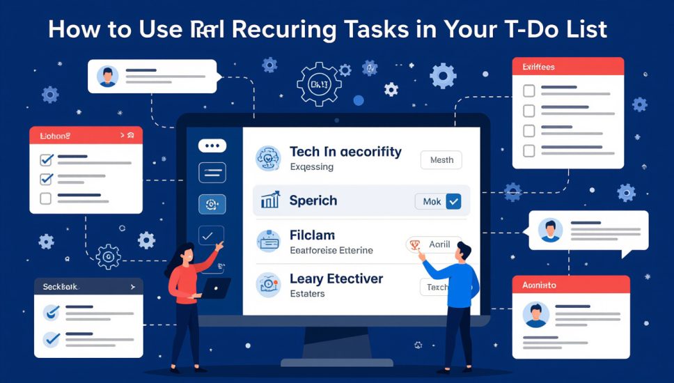 Use AI to Manage Recurring Tasks Efficiently Use AI to Manage Recurring Tasks Efficiently