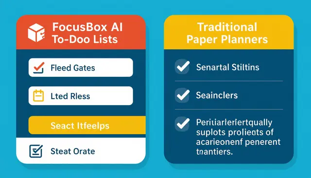 Paper Planner vs Digital: FocusBox AI vs Traditional