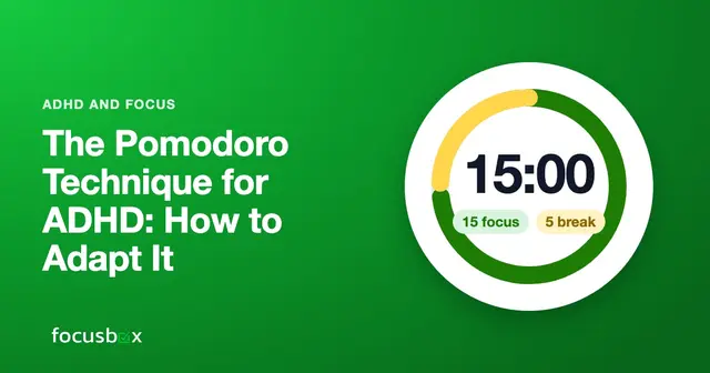 The Pomodoro Technique for ADHD: How to Adapt It