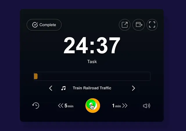 Enhance Your Focus with Ease: Changing Ambient Sounds with Ease