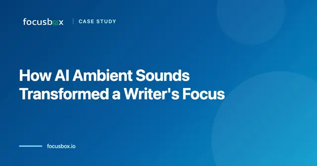 Case Study: How AI Ambient Sounds Transformed One Writer’s Focus in 2026