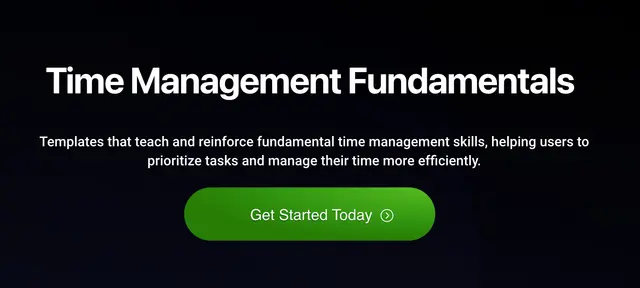 Best 3 Time Management Templates in 2026