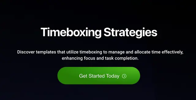 Best 7 Timeboxing Templates in 2026