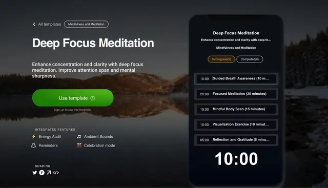 Top 9 Free Mindfulness and Meditation Templates for 2026