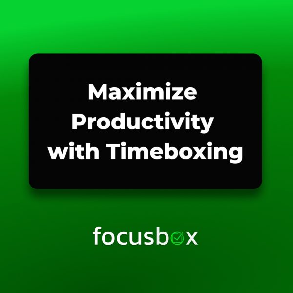 Timeboxing Method